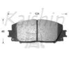 KAISHIN FK2252 Brake Pad Set, disc brake